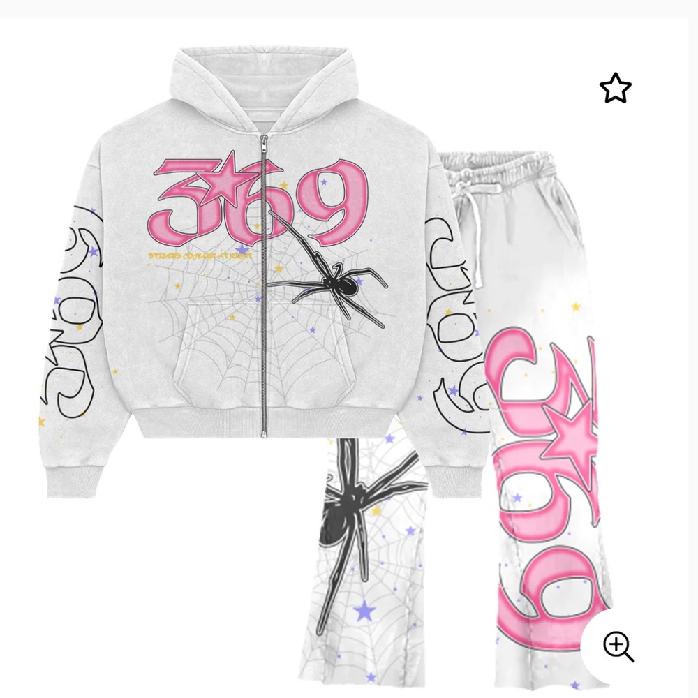 Spider Full Zip Hoodie and Pants